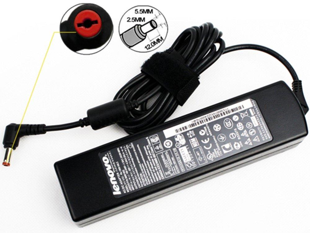 LENOVO Original Adaptor Charger Notebook Laptop B470, B570, G460, G470, G560, G570, V360 Jack Coklat