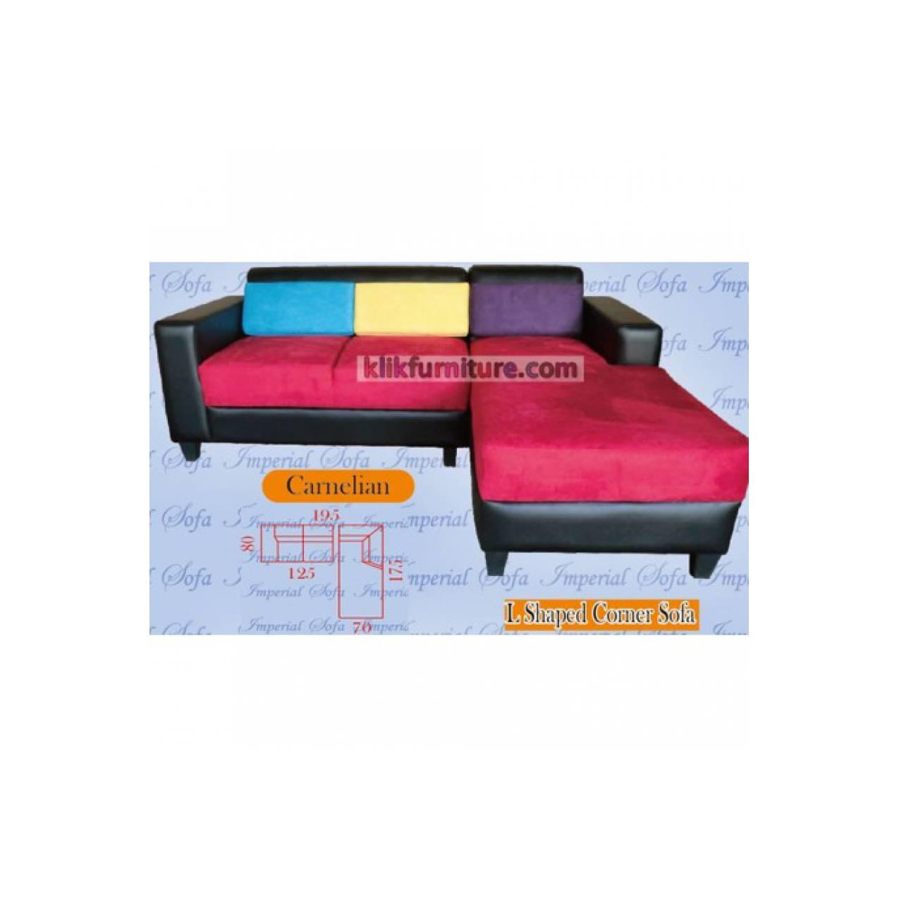 Sofa Minimalis L Sudut CARNELIAN Imperial