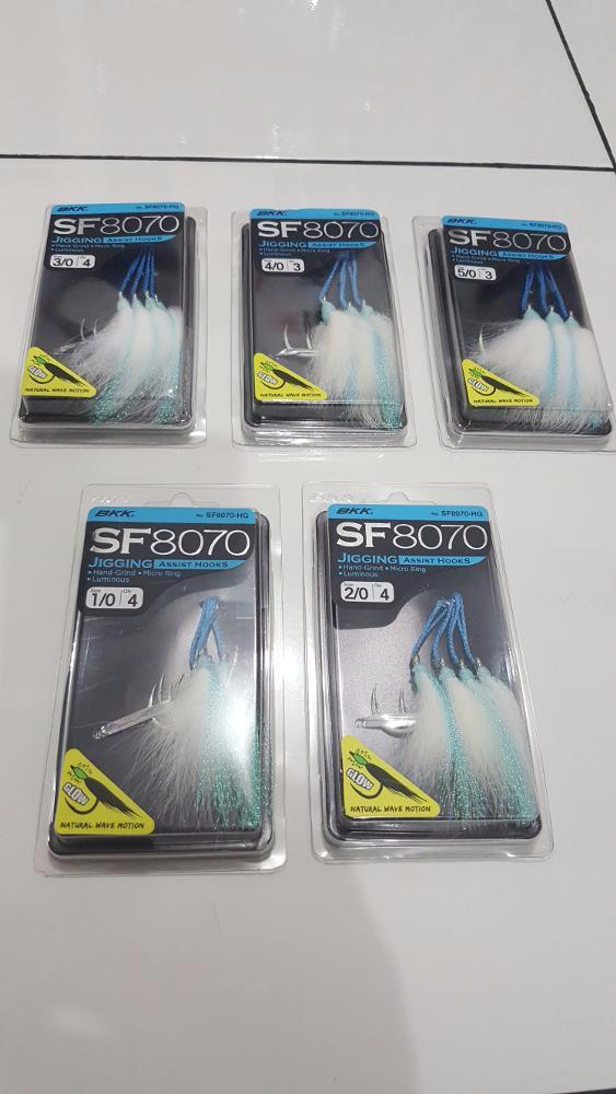 BEST SELLER!!! EXCLUSIVE BKK SF8070-HG JIGGING ASSIST HOOK PALING MURAH - h2mIr7