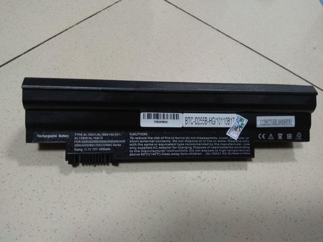ACER Battery Laptop Aspire One D255 D260 722 D257 D270 AOD255 AOD257 AOD260 AO257 Black