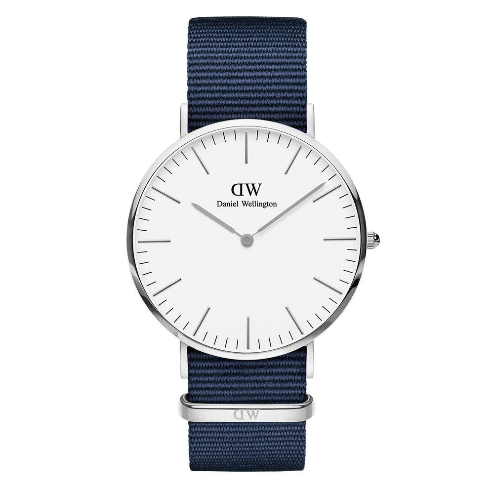 Daniel Wellington Classic Bayswater white Series 40mm - Jam Tangan Pria