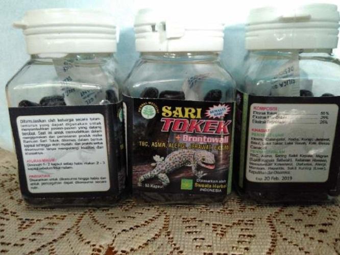 Sari Tokek obat mujarab untuk segala jenis penyakit kulit dan HIVAIDS