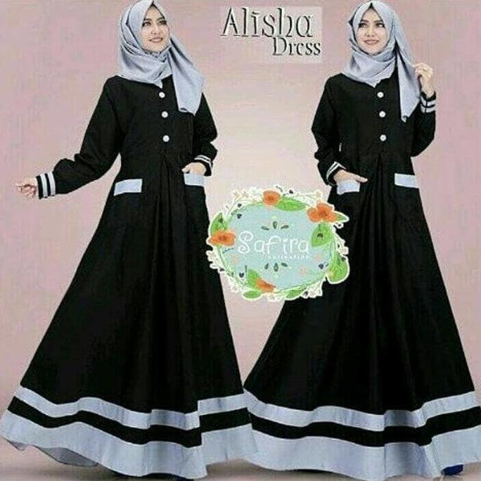 Alisha Dress - Gamis Murah / Baju Wanita Murah / Dress Remaja Ghtpoef