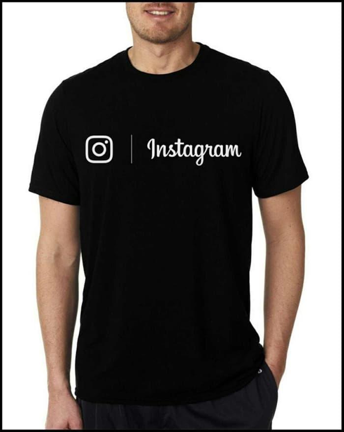KAOS LOGO INSTAGRAM Murah