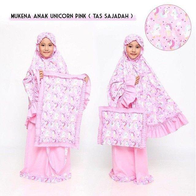 Mukena Anak Bayi Balita PAUD TK SD Murah Cantik Lucu Katun Halus Adem Set Tas Motif Bunga Kuningfggh XL