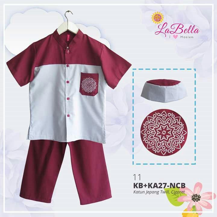 Koko Anak 2-7th LaBella Katun Jepang Marun