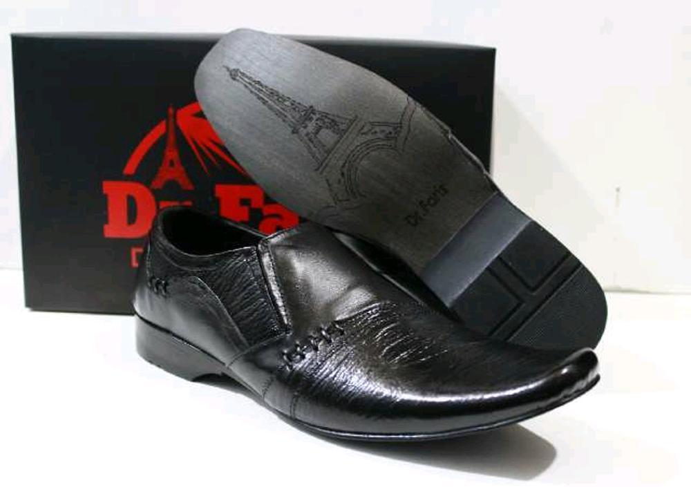 Promo ORIGINAL DR FARIS PANTOFEL BLACK KULIT ASLI - SEPATU FORMAL PRIA KERJA KANTOR KARIR RESMI KULIAH - MURAH MERIAH PROMO MEWAH BERKUALITAS Diskon