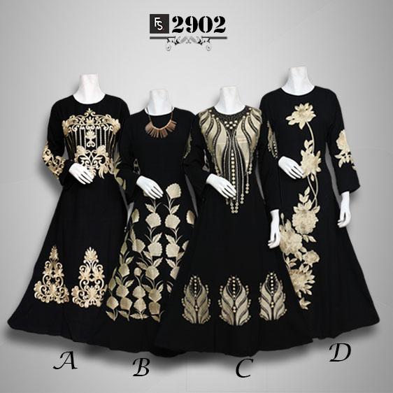 Toko Kirana Surabaya Gamis maxi dress baju gaun pesta busana muslim Abaya 902