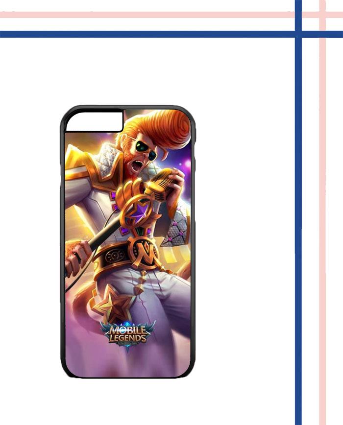 Casing HARDCASE Bergambar Motif Mobile Legend Sunwokong Rock Star U0327 untuk Handphone iPhone 6 Plus 6S Plus Case