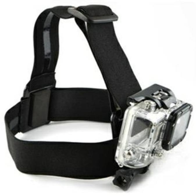 Premium! Murah Diskon! Head Strap Action Cam / Headstrap Aksesoris Gopro,Sjcam,Brica,Sport Ca