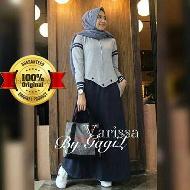  Gamis Muslim Gamis Terbaru Dress Panjang Dress Wanita Dress Muslim Varisa Dress