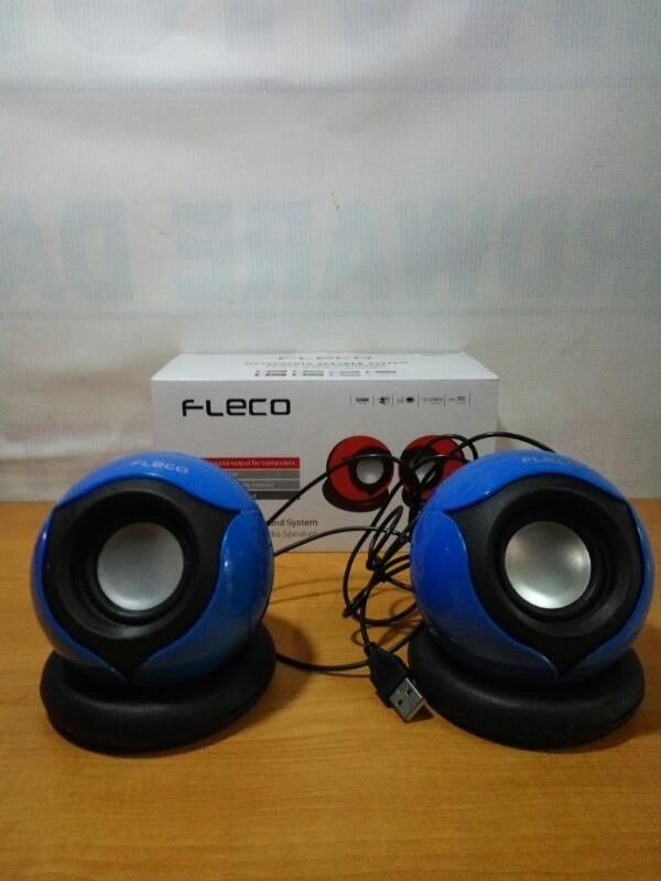 Toko Deshin_ Speaker Aktif Fleco F-009 Dinamic Modern Sound For HP/Komputer_2509