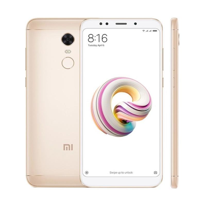 Xiaomi Redmi 5 Plus Smartphone - Gold 64GB - 4GB Garansi TAM