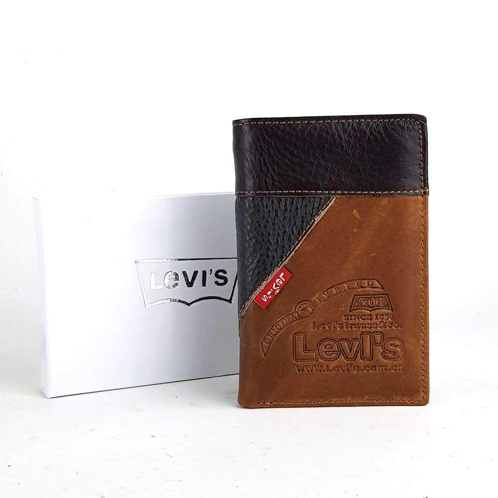 Best Seller!!! Dompet Tanggung Kulit Asli Pria Branded Murah - LVS DTG JUNT Asli Termurah Elegant