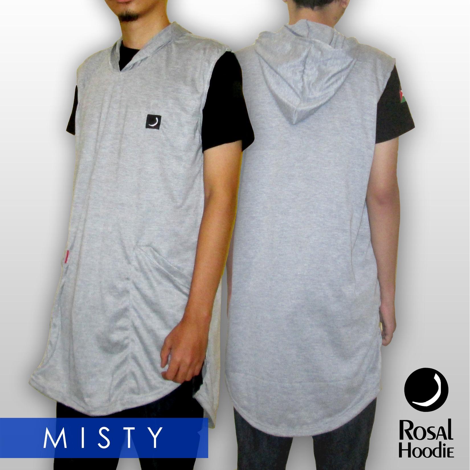 Baju Koko Gamis Pakistan Rosal Rompi Sholat Hodie Size XS - Jumbo XXXL