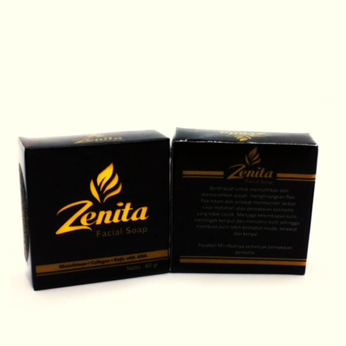 Zenita Facial Soap - Sabun Kecantikan Ber BPOM - Memutihkan Menutrisi Secara Alami - Zenita Facial Soap Original