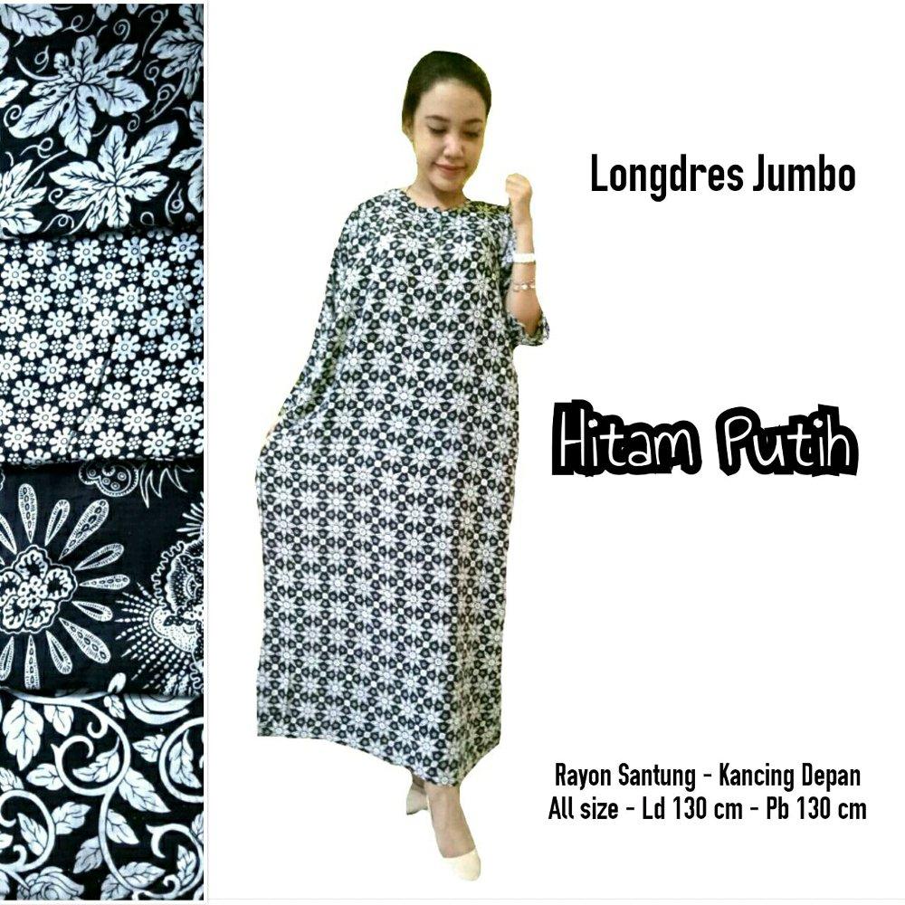 HARGA 5 BUAH LONGDRES JUMBO di lapak pradia batik pekalongan nanacantik308