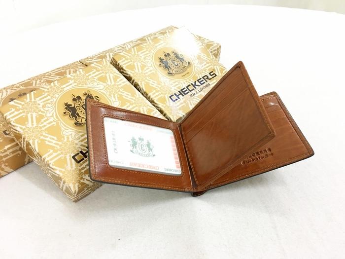 Dompet Kulit Checkers 61N - asli - L0lR4R