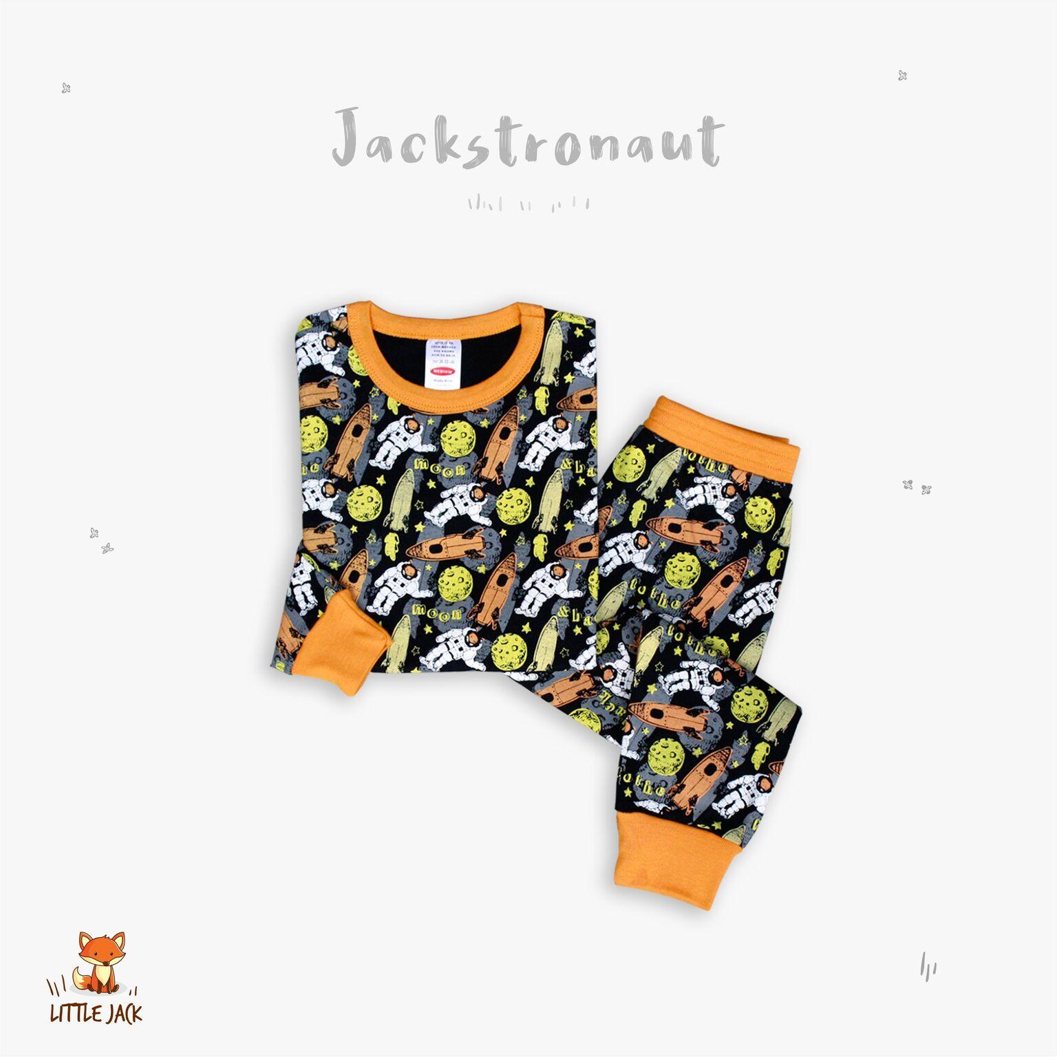 Jackstronaut Piyama Anak Laki Perempuan Cowo Cewe/ Baju Bayi Lucu Pajamas Kids