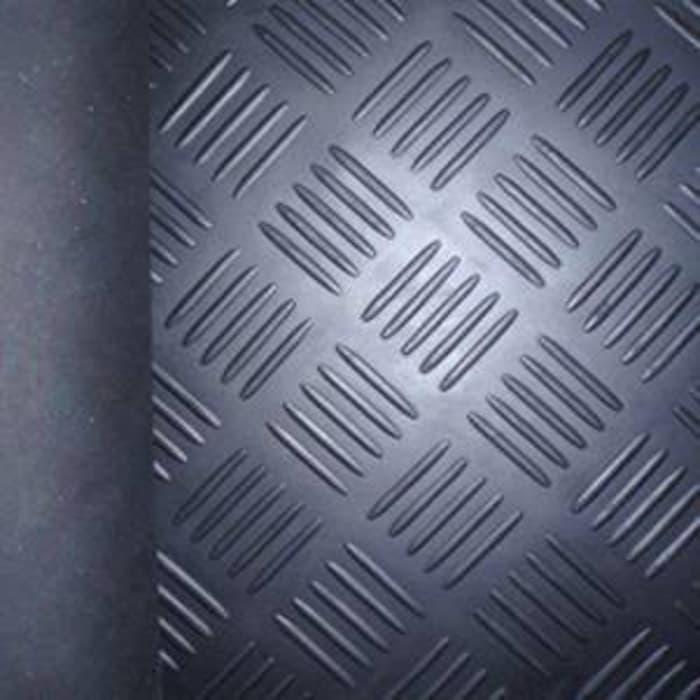 KARPET KARET LANTAI ANTI SLIP MOTIF BORDES / Rubber Mat Checker - yaBPTu