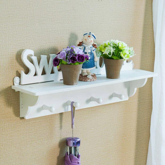 Best Seller!!! Biser|Rak Gantungan Dinding Kayu Vintage Shabby Ambalan Minimalis Unik Murah Cantik dan Elegant