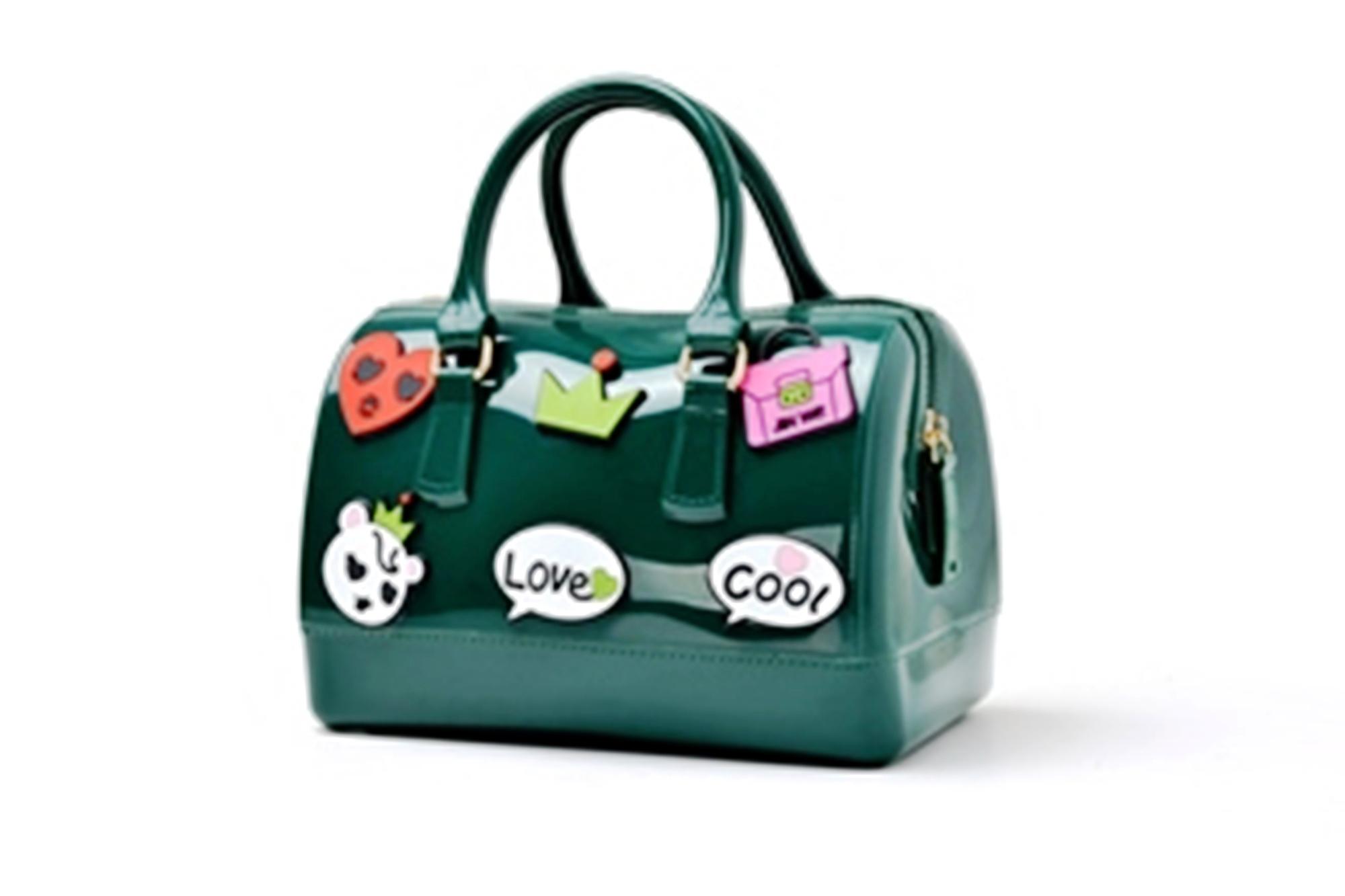 Tas Fashion Wanita Import, Tas Wanita, Tas Import Grandy’s Jelly Furla Patch Sticker