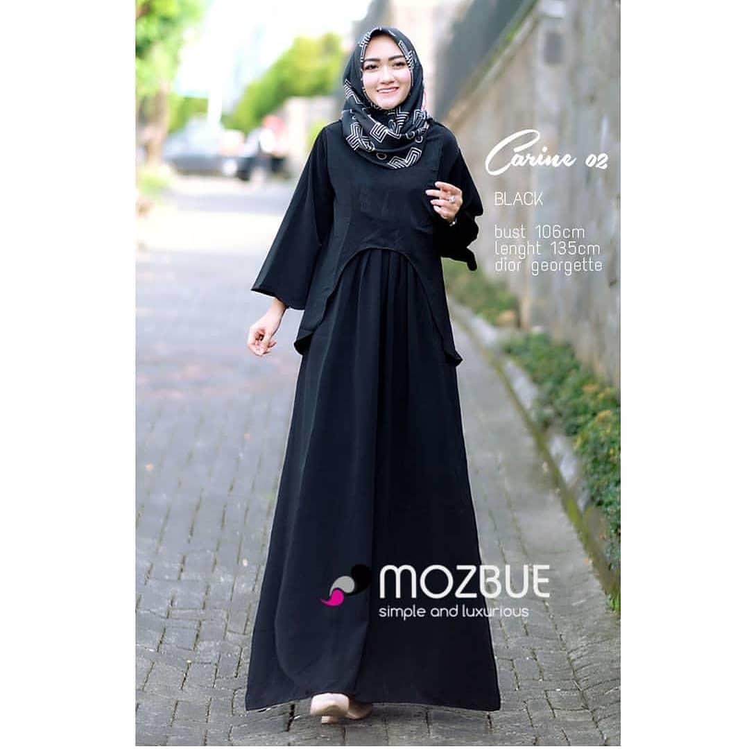 CARINE DRESS/ DRESS PREMIUM/ BUSANA MUSLIM WANITA