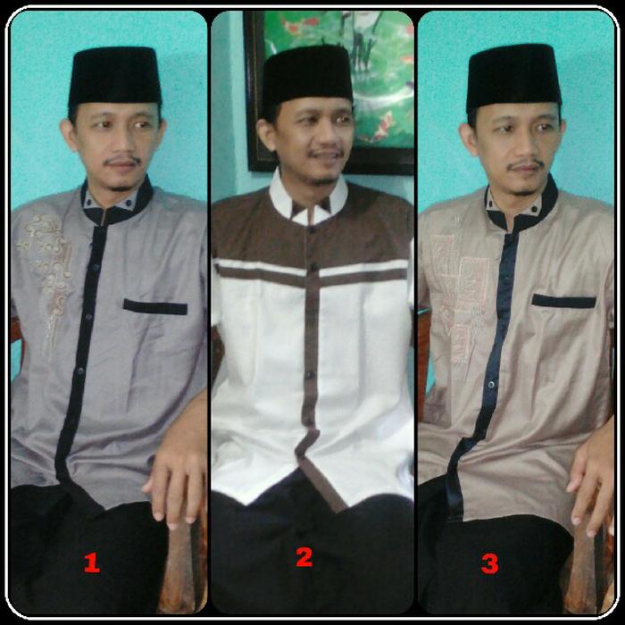 Baju Koko Katun Super Lengan Pendek Dewasa Size Eropa | Baju Muslim