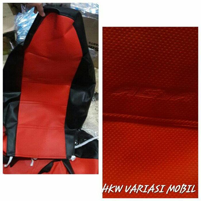SARUNG JOK MOBIL TOYOTA AGYA BAHAN FERRARI
