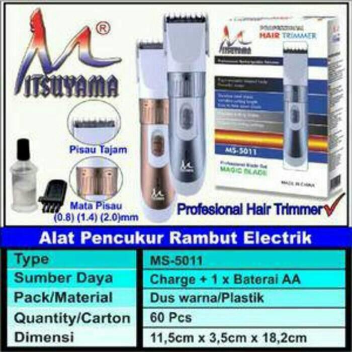 PROMO Mesin Cukur Rambut Mitsuyama MS-5011 Charger TERLARIS