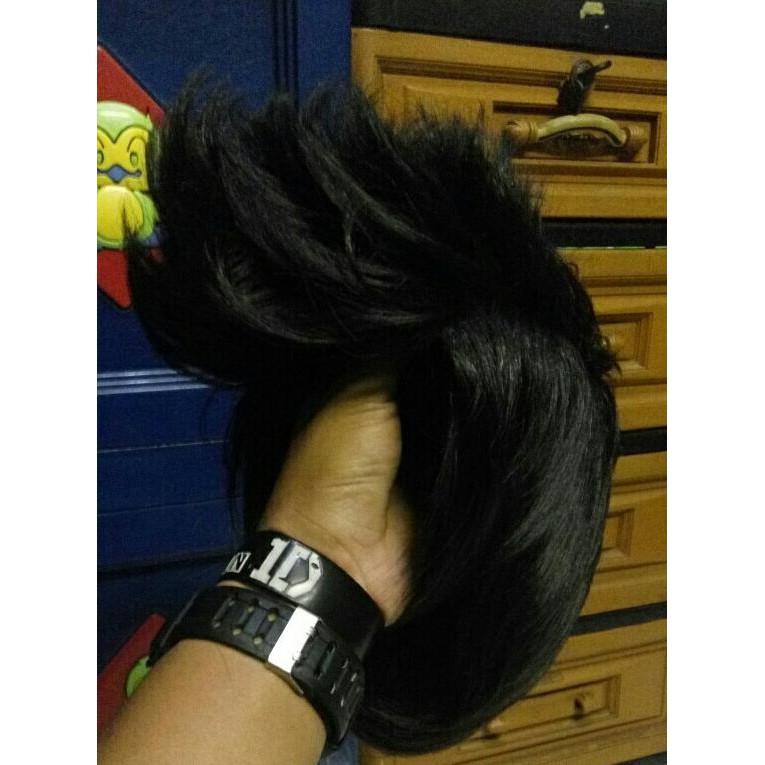 RAMBUT COWOK KEREN PALSU / WIG COWOK.PRIA WARNA HITAM WIG LAKI LAKI - COSME18