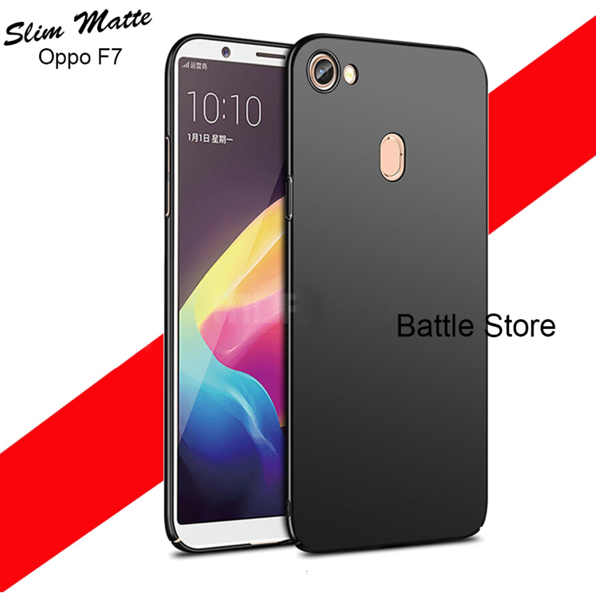 Case Slim Black Matte Oppo F7 Baby Skin Softcase Ultra Thin Jelly Silikon Babyskin - Black