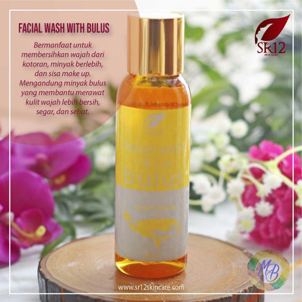 SR12 Facial Wash Bulus - Pengencang dan Nutrisi Kulit Wajah