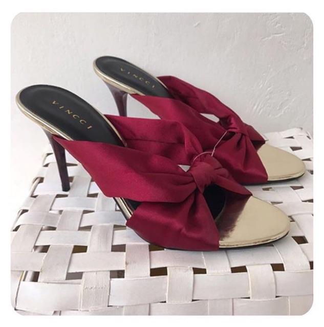Sandal Vincci Heels Red
