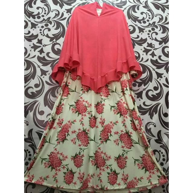 Gamis Hits Terlaris Misby 100% Set Khimar Bubble Pop REAL PICT MOTIF BARU SETIAP MINGGU Beli 3 pcs