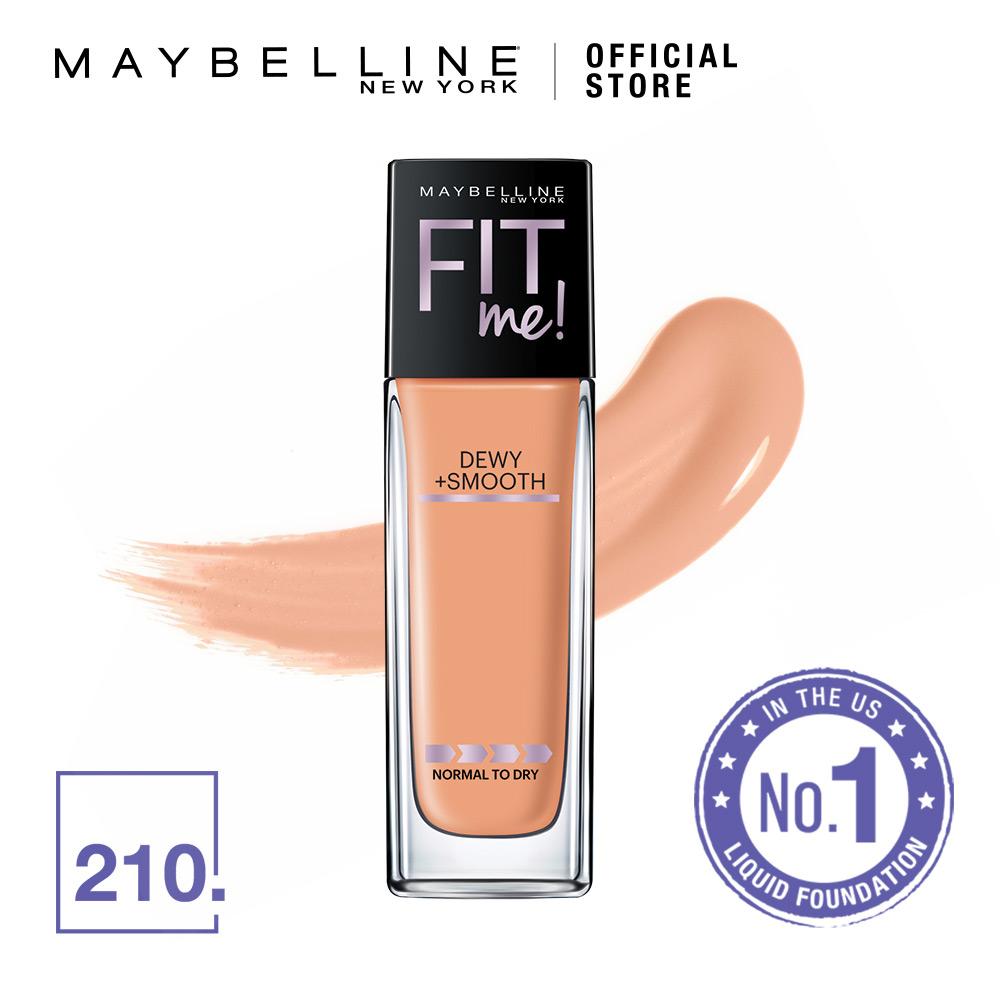 Fit Me Dewy + Smooth Foundation - 210 Sandy Beige