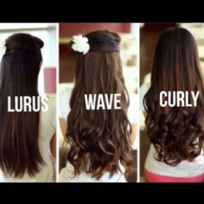 Best Seller Hairclip Big Layer 60Cm (1 Layer/Fullhead) / Hair Clip