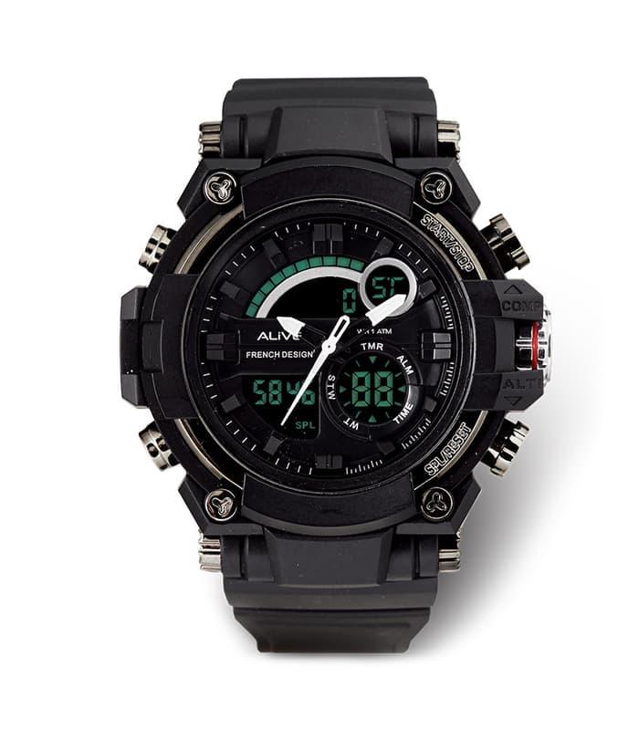 JAM TANGAN PRIA SOPHIE MARTIN ALIVE HITAM IMPORT ORFORD GPU1081B5 ORI
