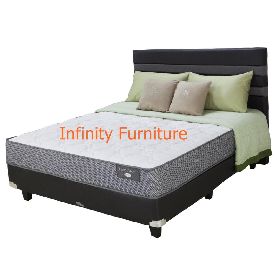 Comforta Kasur Spring Bed Super Star / Neo Star 160 x 200 Full Set