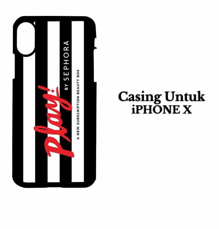 Casing IPHONE X Play by Sephora Hardcase Custom Case Se7enstores