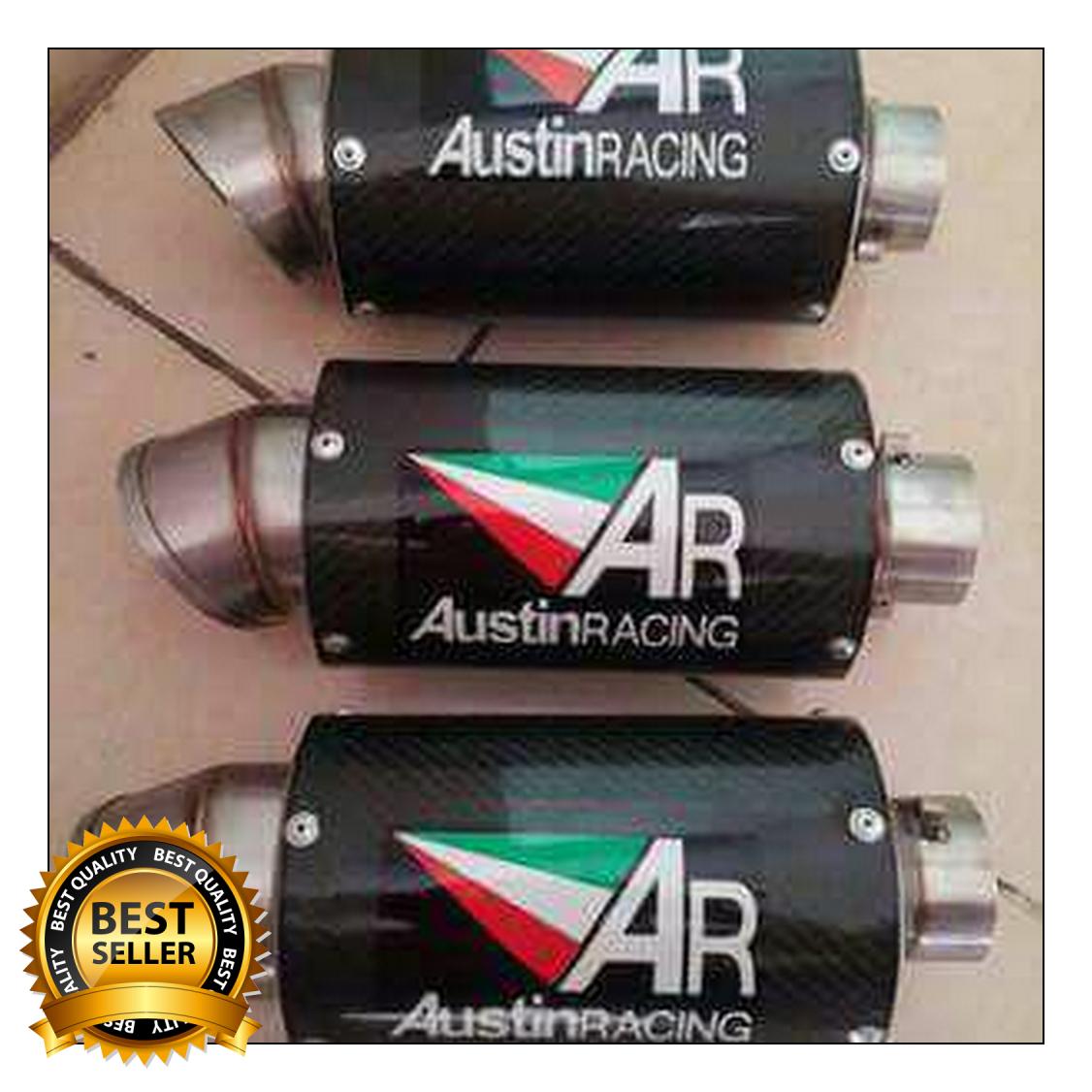 Knalpot Austin Racing AR FULL SET motor 150cc Honda CB150R CBR150R Sonic Verza Yamaha Vixion R15 Xabre Jupiter MX Suzuki Satria FU GSX DLL