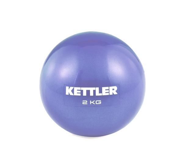 JUAL KETTLER TONING BALL 2KG PURPLE Alat Fitnes Murah