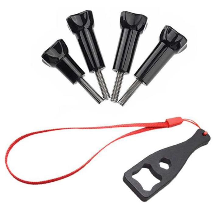 Aluminium Thumb Screw Set With Wrench For Gopro Xiaomi Yi