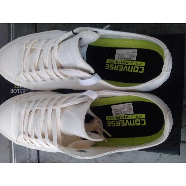 Promo Termurah Sepatu Converse All Star CT 2 Lunarlon White Premium Original Quality Gratis Ongkir