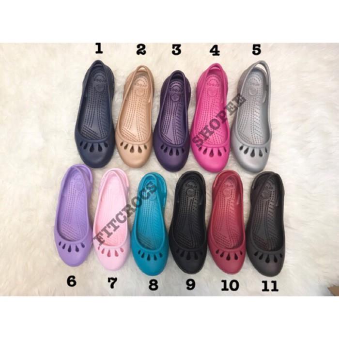 Promo Sepatu Flat Wanita Crocs Malindi Original (GROSIR Dan ECERAN) Gratis Ongkir