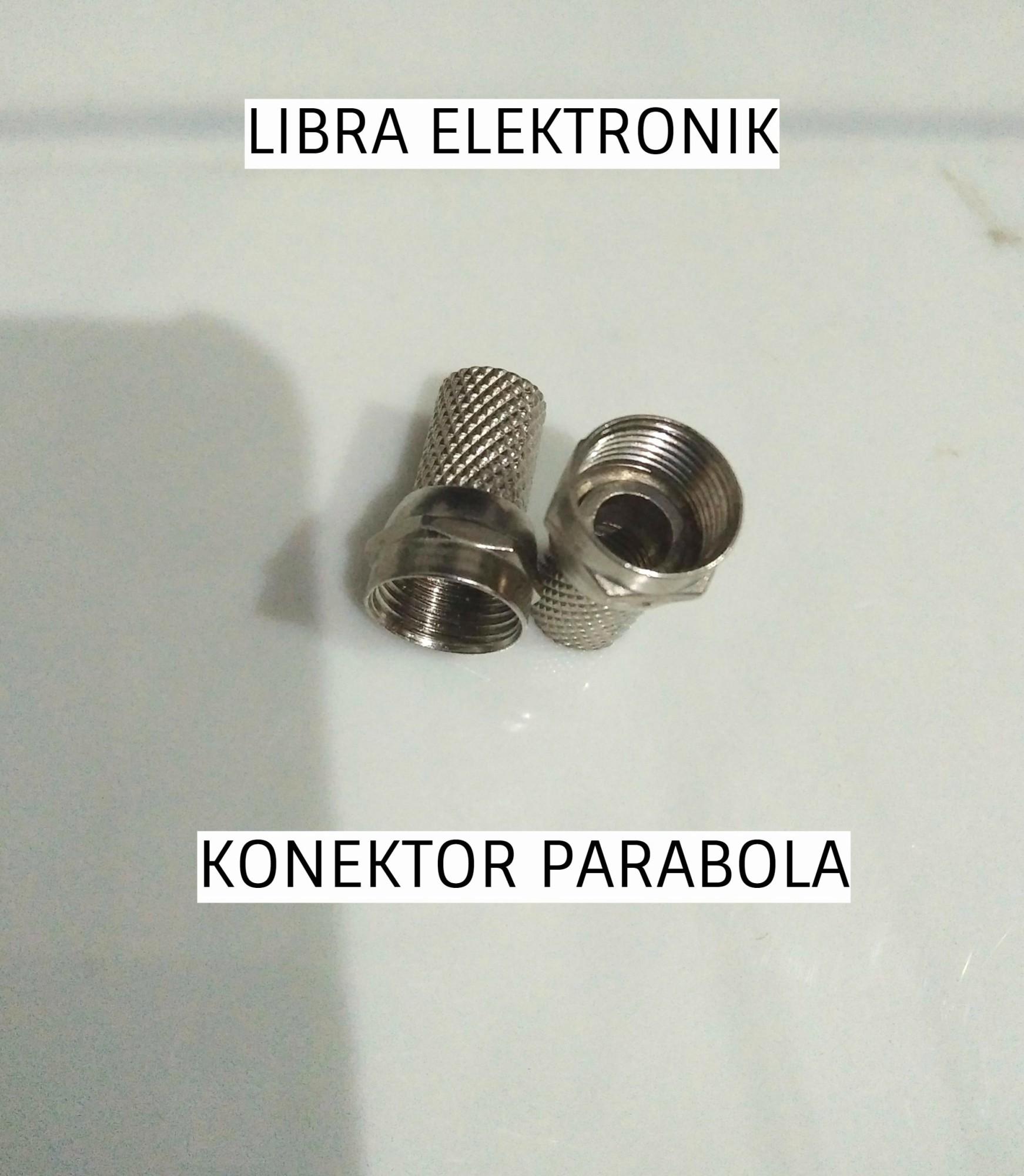 Konektor Parabola Atau Konektor Kabel LNB Parabola harga per 3 pcs