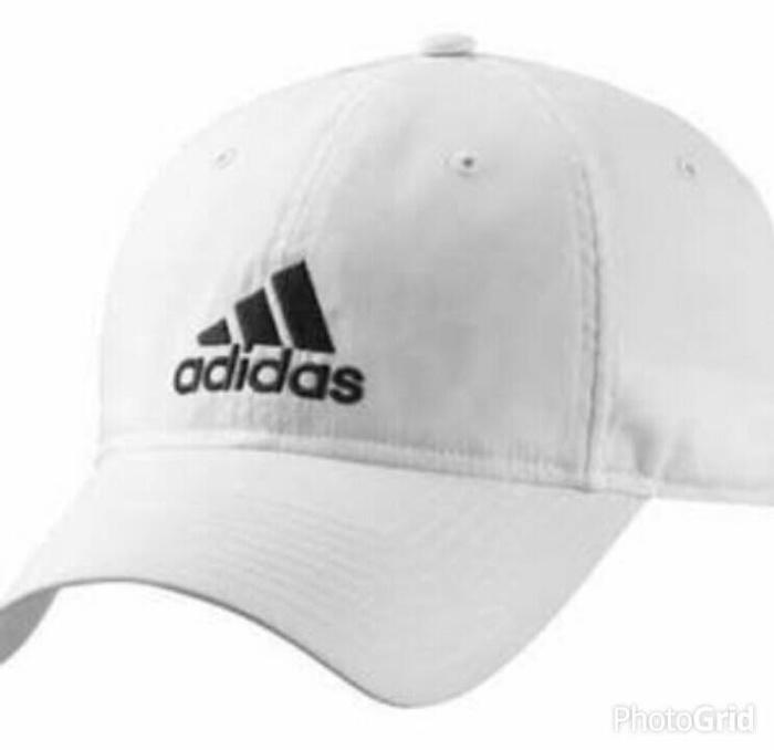 Topi / Cap / Hat Flexfit / Flex Fitted ADIDAS - Putih Terlaris di Lazada