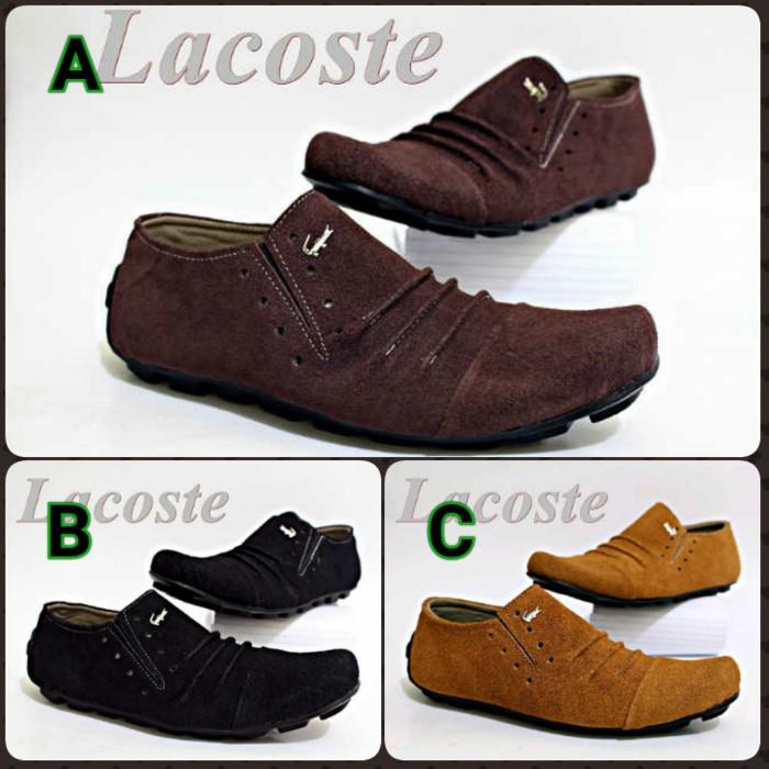 Promo Termurah Sepatu Casual Pria Lacoste Abrar Gratis Ongkir