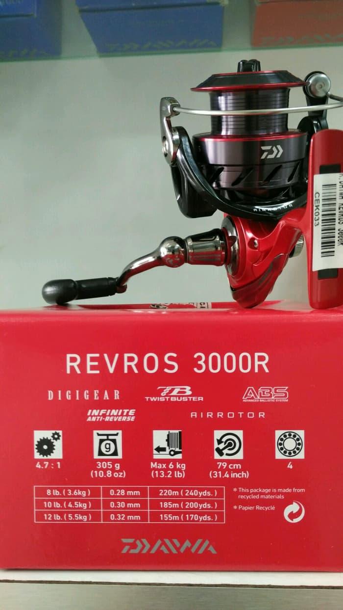 BEST SELLER!!! Reel DAIWA REVROS 3000 R - x9Shnk