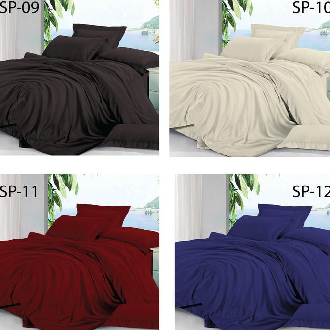 PROMO GROSIR SPREI POLOS MURAH 180X200CM - SLKFNDOS
